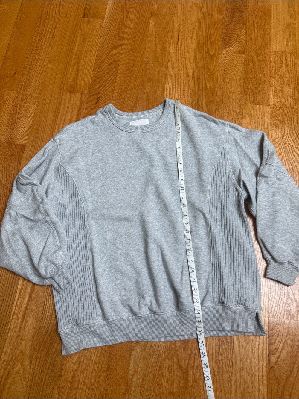 Aerie Très Chic Oversized Crew Neck Sweatshirt XS - Picture 2 of 6